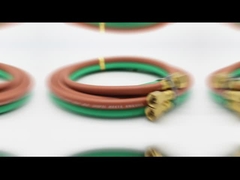 Feuerretardant Grade T Zwillingsschweißschlauch Passion I.D. 1/4' W.P. 300Psi für Sauerstoff/Kraftstoff