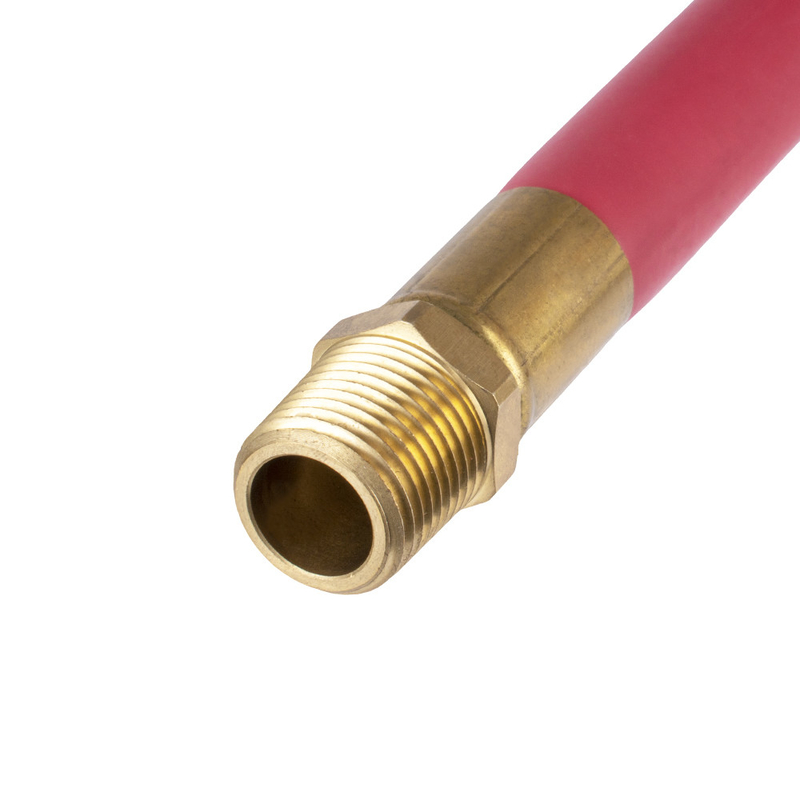 Rote EPDM 1/2' X 50FT mit NPT-Männlichem Gummi-Luftschlauch für Druckluft