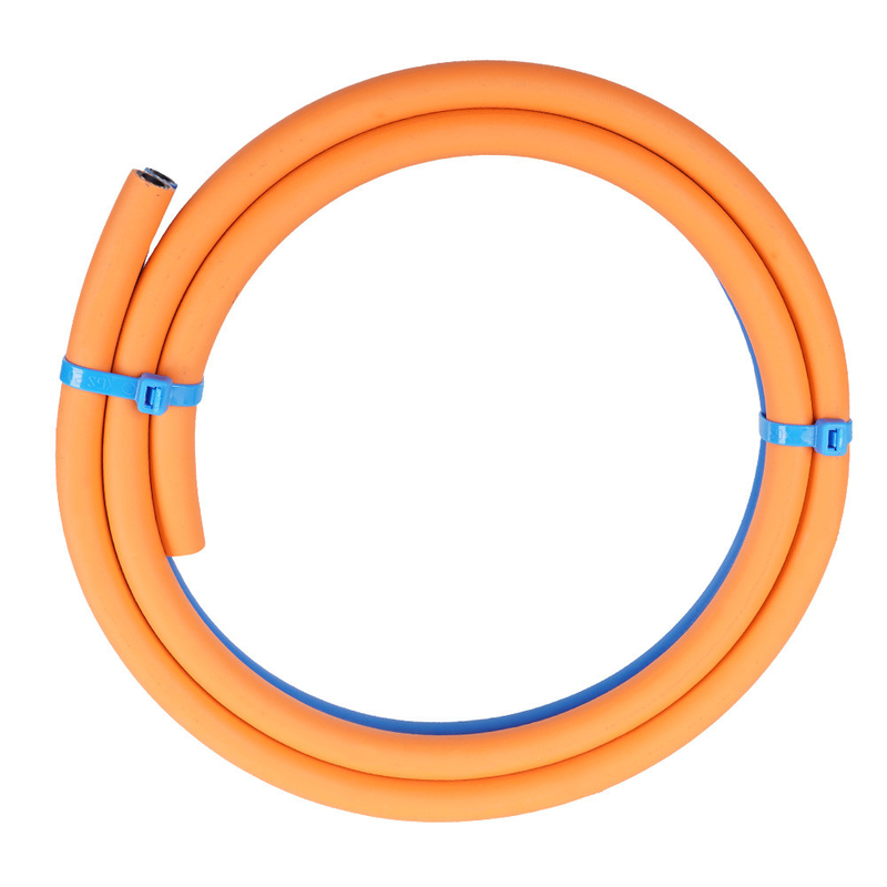 Grade T Verschleißbeständige Reduktor Twin Schweißschlauch Orange 3/8' Blau 1/4'