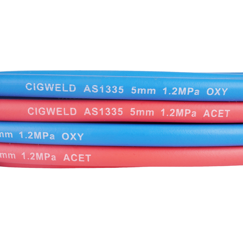 ISO3821 10mm EPDM-Zwei-Schweißgummi-Schlauch für Sauerstoff / Acetylen