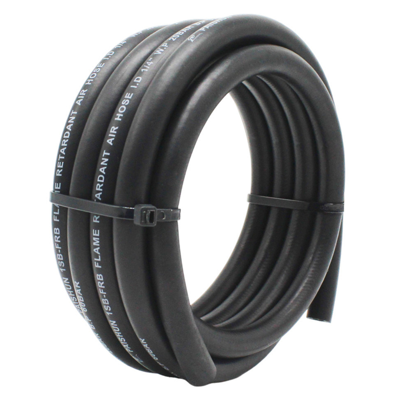 6.3mm Flammfeste EPDM Atemschlauchschlauch: Geruchlos, hohe Flexibilität UL94-V0