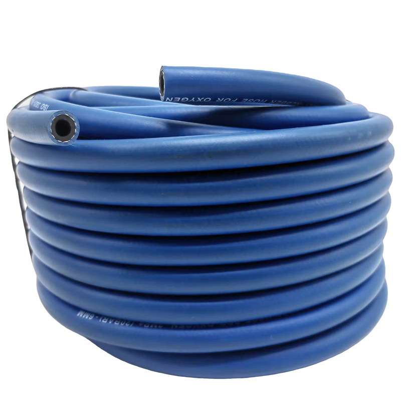 Premium Qualität Blau 8mm 100ft Sauerstoff Single Schlauch für Gasschweißen und Schneiden Anwendungen