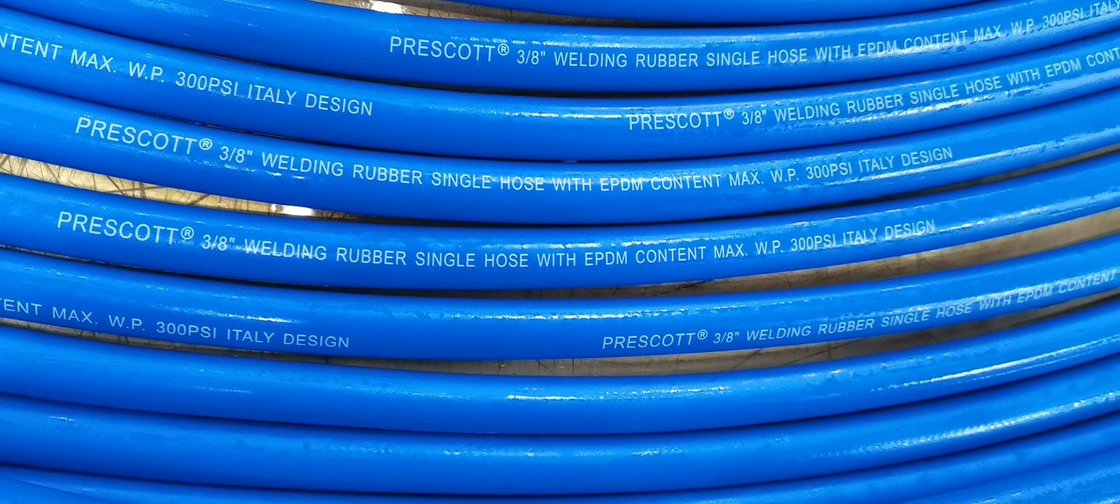 Premium Qualität Blau 8mm 100ft Sauerstoff Single Schlauch für Gasschweißen und Schneiden Anwendungen