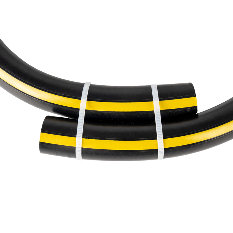 Hohe Haltbarkeit Gummi-Luftschlauch mit gelber Linie ️ 20 BAR Druck / 60 BAR Bruchwiderstand