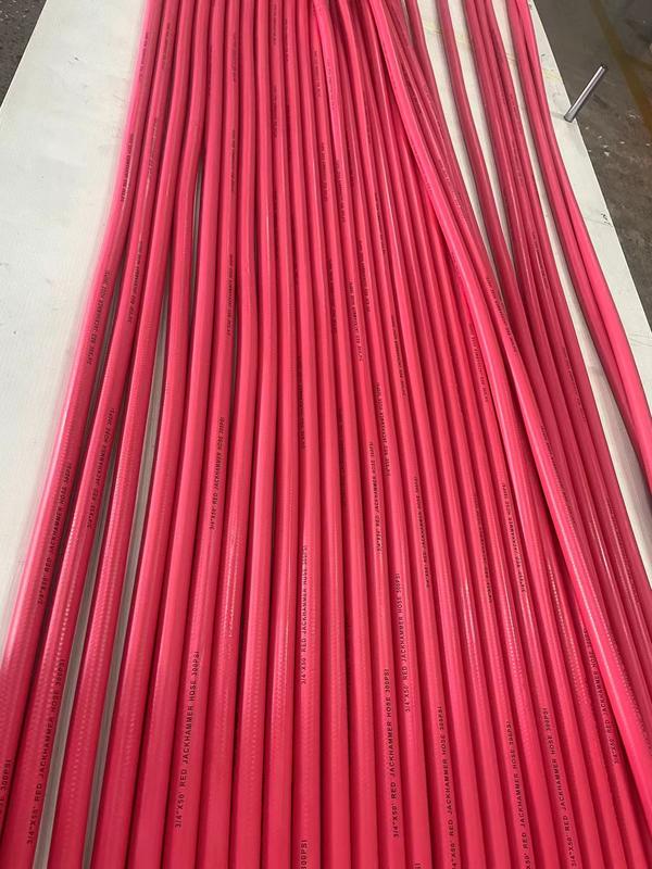 Drucklufthose für Presslufthämmer – Hochleistungs-Gummischlauch für Druckluftwerkzeuge, Bauwesen und Industrie | 300 PSI Nennwert