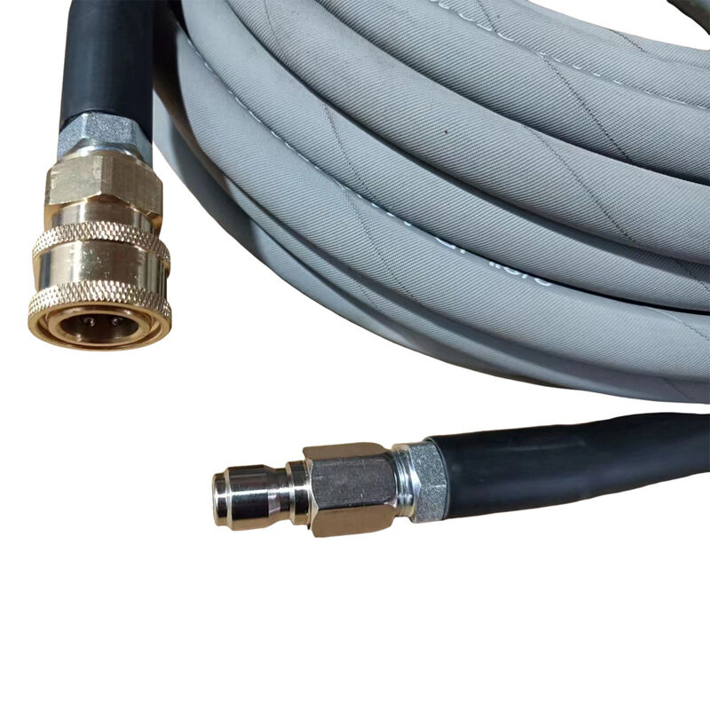4000 PSI Warmwasserdichtes Hochdruckwaschschlauch mit 1/4