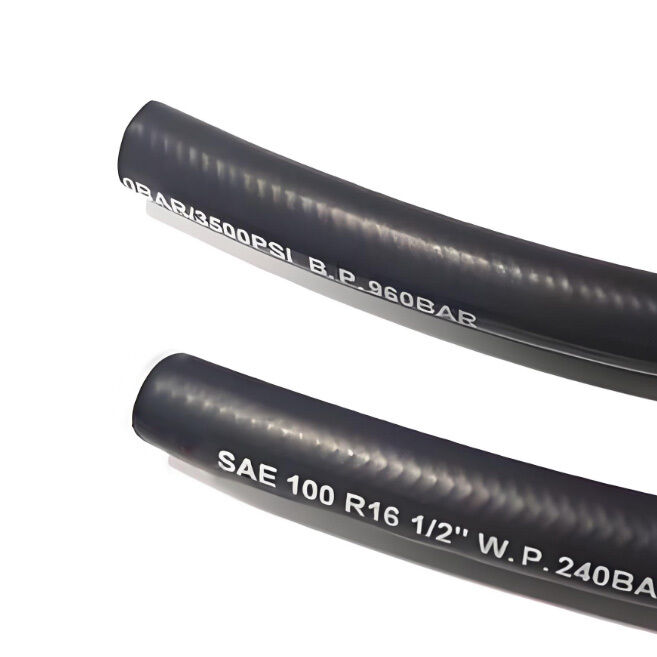 SAE 100R16 Ultraflexibler Hydraulikschlauch für Laderhydrauliksysteme mit engem Biegeradius