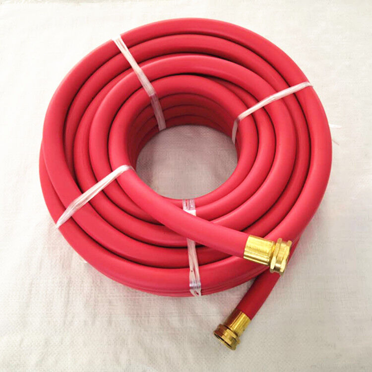 5/8 Zoll Alterungsbeständigkeit Hohe Flexibilität Nicht leitfähige EPDM Gummi-Wassergartenschlauch mit GHT-Fittings