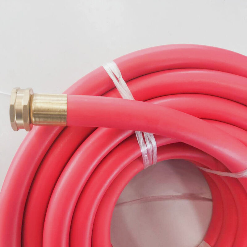 5/8 Zoll Alterungsbeständigkeit Hohe Flexibilität Nicht leitfähige EPDM Gummi-Wassergartenschlauch mit GHT-Fittings