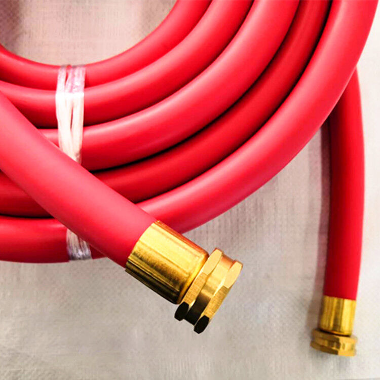 5/8 Zoll Alterungsbeständigkeit Hohe Flexibilität Nicht leitfähige EPDM Gummi-Wassergartenschlauch mit GHT-Fittings