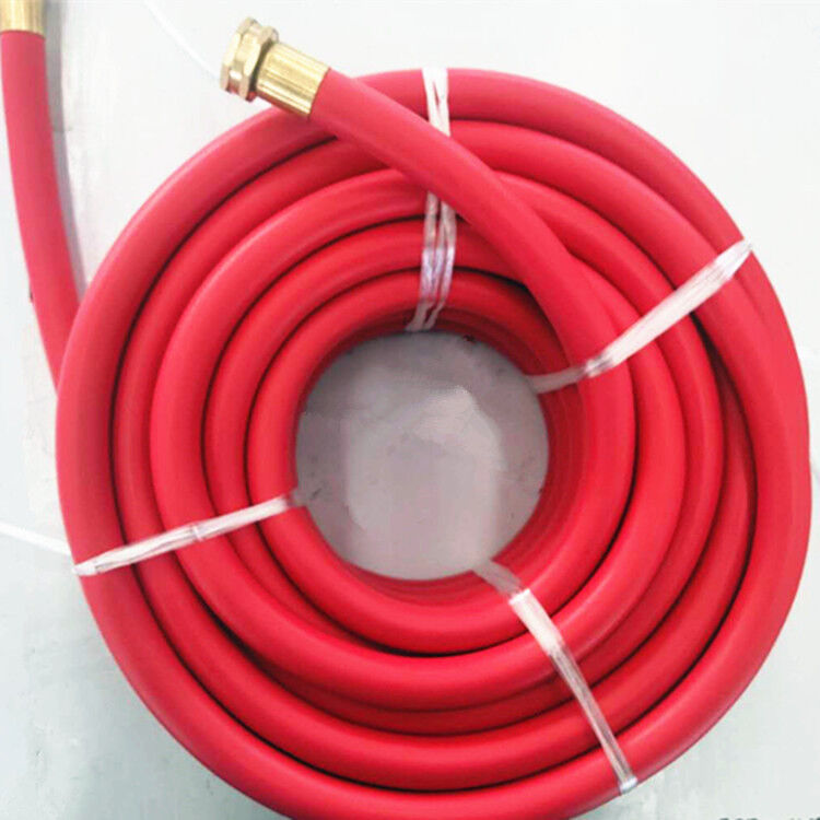 5/8 Zoll Alterungsbeständigkeit Hohe Flexibilität Nicht leitfähige EPDM Gummi-Wassergartenschlauch mit GHT-Fittings