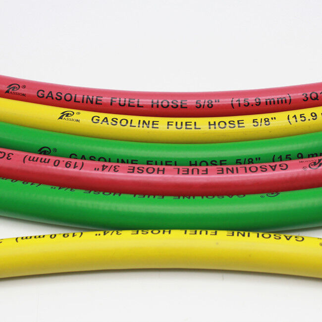 Hochwertige flexible Schlauchanlage für eine Tankstelle (Schnittstelle von 6 mm bis 1 Zoll) ‡ geeignet für das Saugen und Übertragen von Benzin/Diesel.