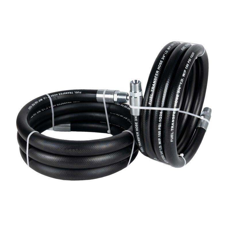 Hochwertige flexible Schlauchanlage für eine Tankstelle (Schnittstelle von 6 mm bis 1 Zoll) ‡ geeignet für das Saugen und Übertragen von Benzin/Diesel.
