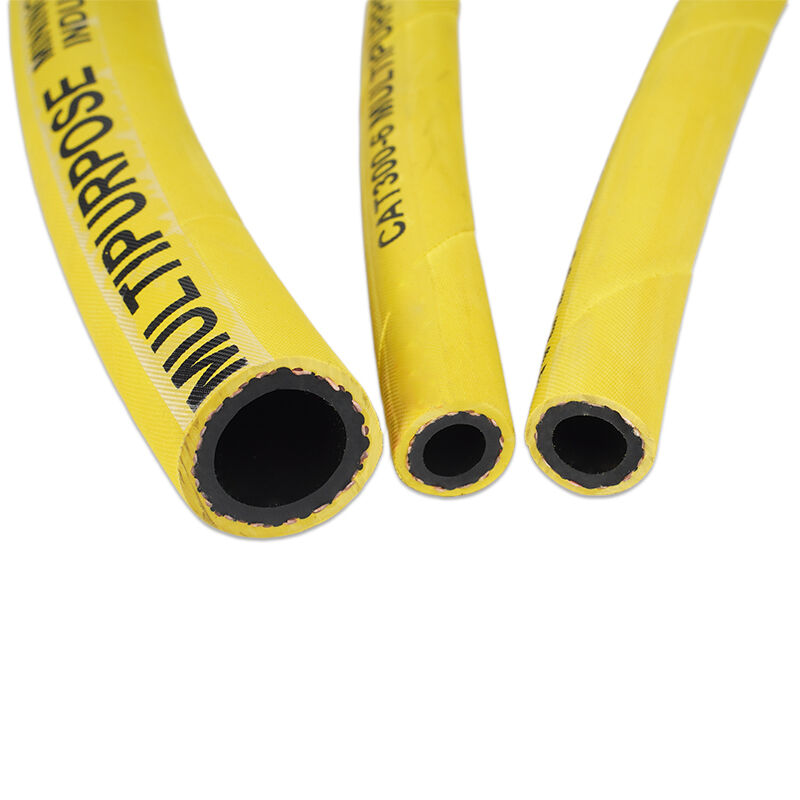 Multipurpose Industrial Rubber 1'' Hose Flame Retardant Antistatic Miningfor Air/Water/ Oil Transfer