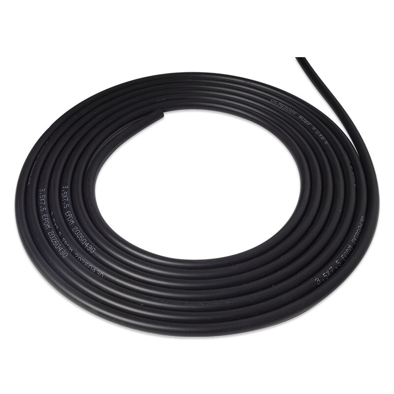 3.5mm ID EPDM Gummenschlauch für Windschutzscheibenwaschsystem Langlebig, Anti-Aging, OEM verfügbar