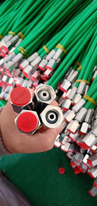 DN2 3,2 mm Innendurchmesser 630Bar Ultrahochdruck-Prüfschlauch 2000Bar Sprengdruck-Luftladeschlauch 0,5m Erweiterte Länge