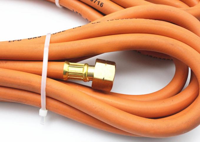 GASPRO Erdgasschlauch 7,3 M – Mit Schnellverbindung, Für Grill, Pizzaofen & Terrassenheizung